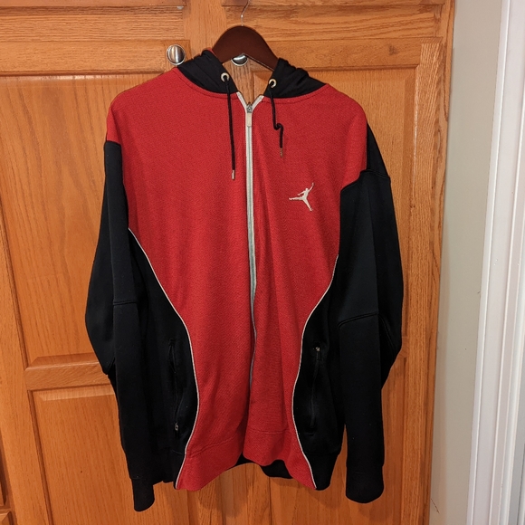 Jordan Sweaters Nike Air Jordan Dri Fit Men Size 3xl Red Black Ful